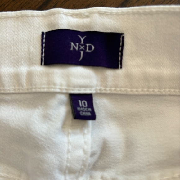 NYDJ Not Your Daughter's Jeans white lift tuck technology jeans size 10 - Picture 12 of 15